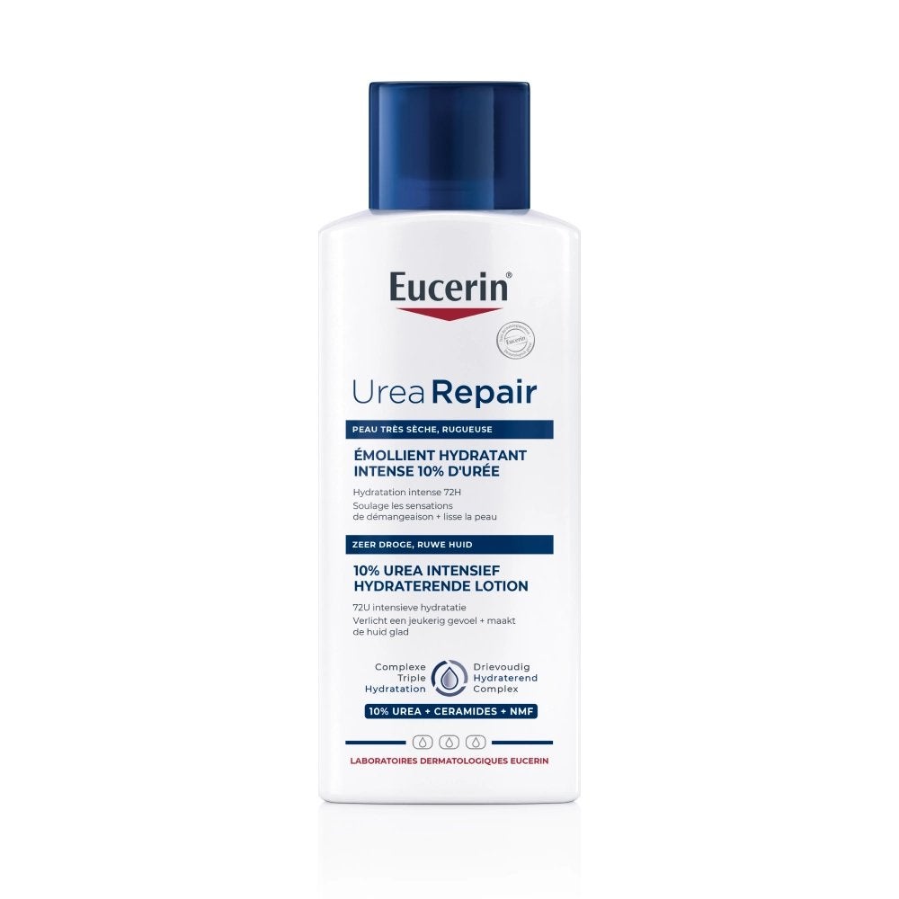 Eucerin UreaRepair Body Lotion 10% Urea 250ml, Verzenden, Nieuw, Bodylotion, Crème of Olie