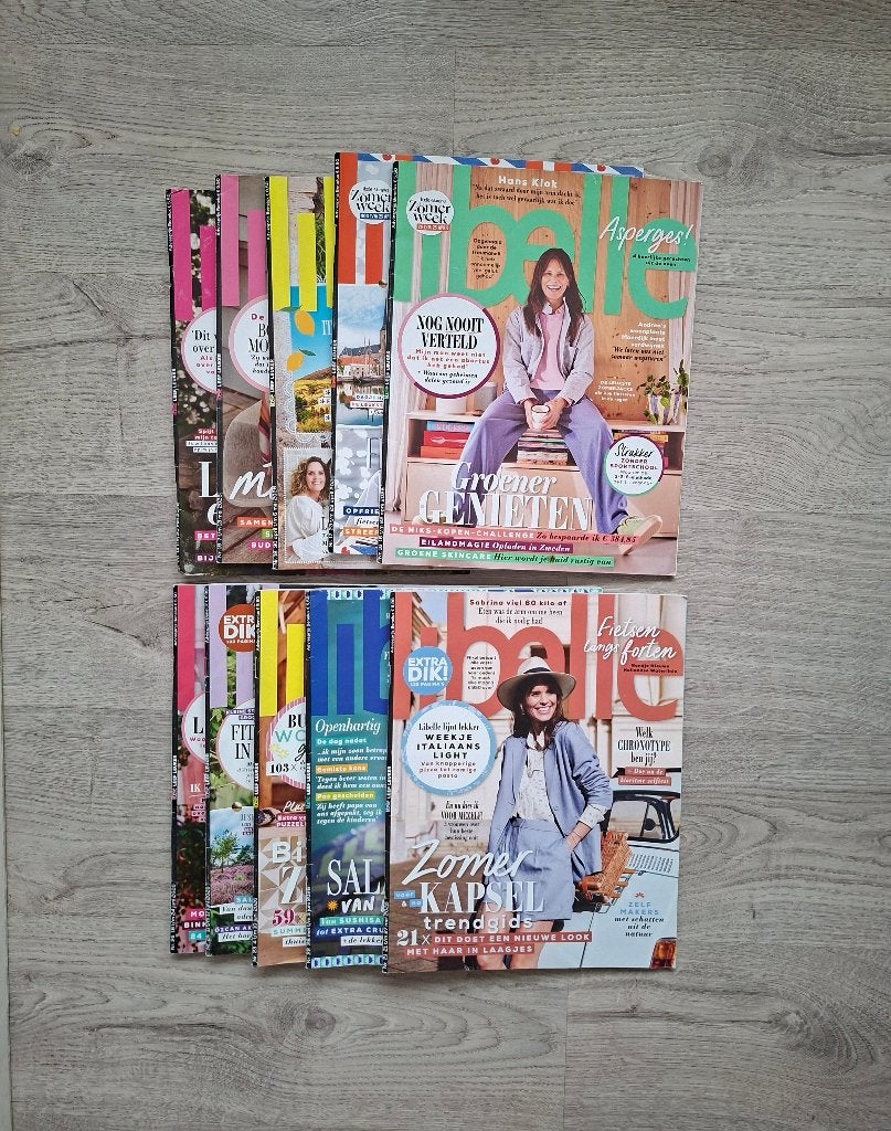 10x Libelle 2026 nr 16 - 25, Ophalen, Gelezen, Damesbladen