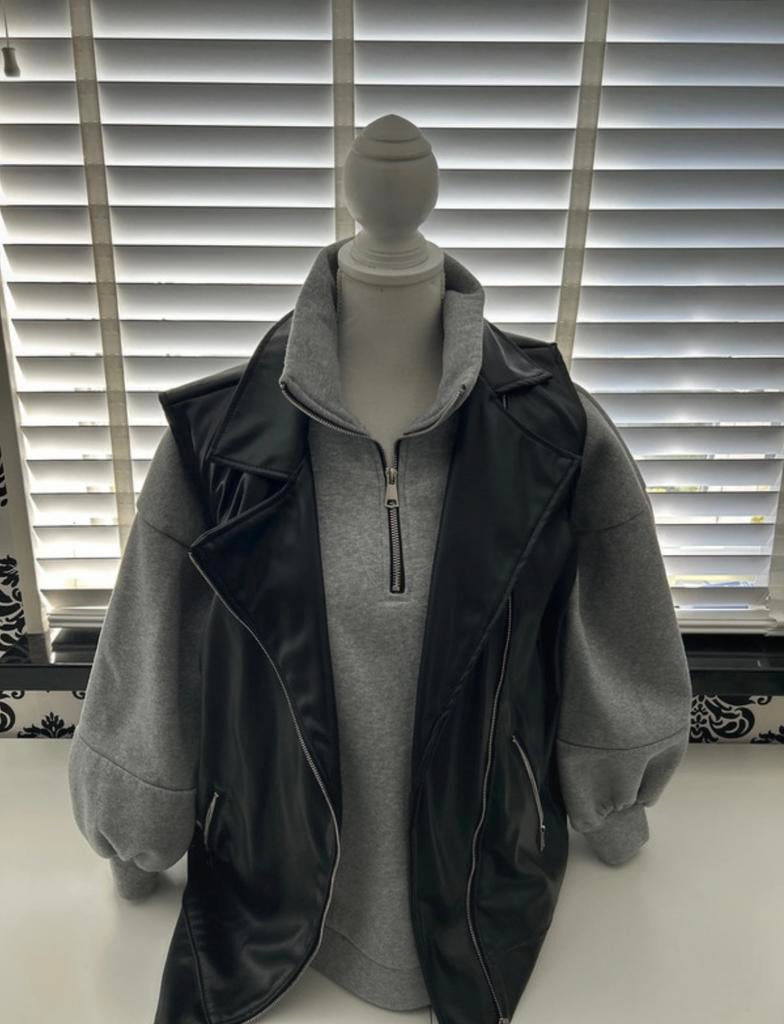 PU bodywarmer in Nieuwstaat, Verzenden, Zo goed als nieuw, Zwart