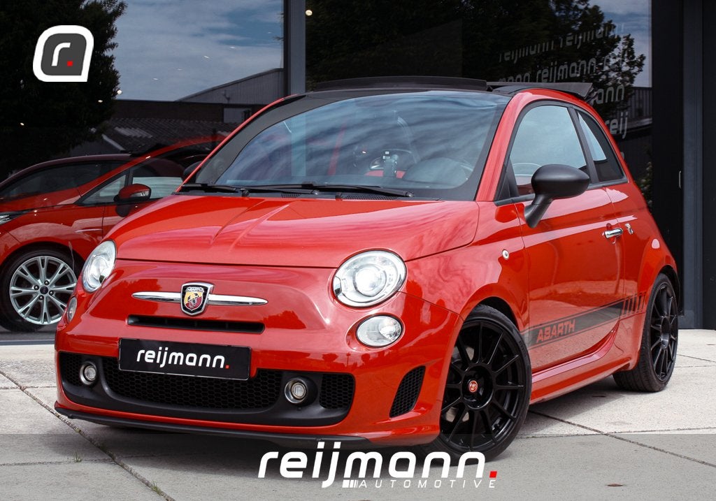Fiat 500C 1.4-16V Abarth Rossa | 17" | Sportuitlaat | Leder, Auto's, Euro 5, 15 km/l, Huisgarantie, 4 cilinders