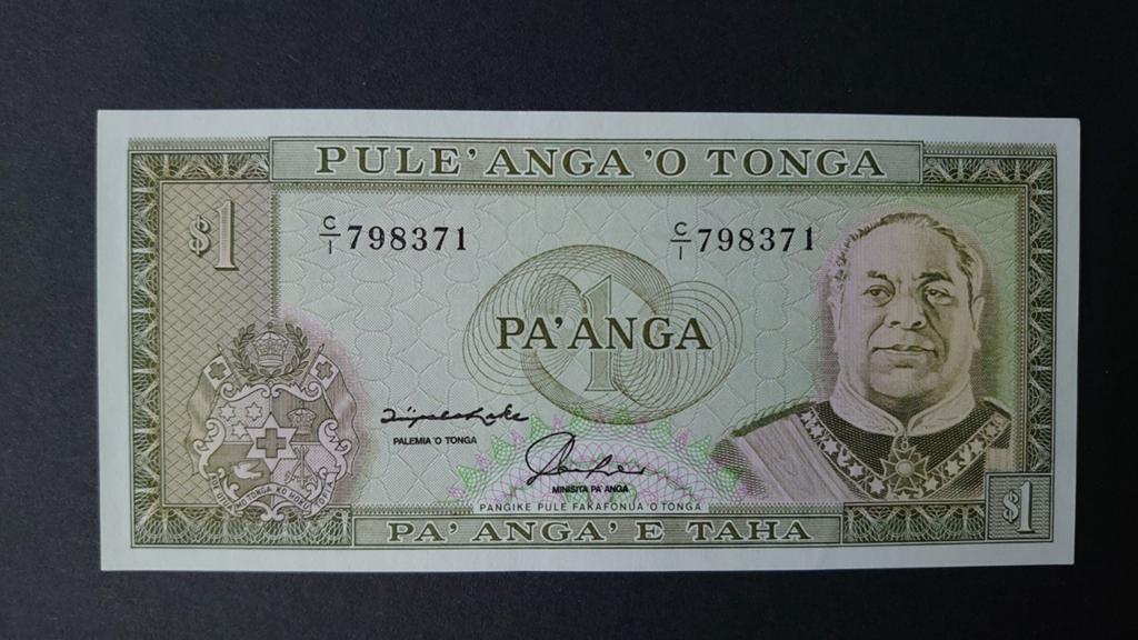 ** Tonga 1 pa'anga 1992 UNC p25 **, Ophalen of Verzenden, Los biljet