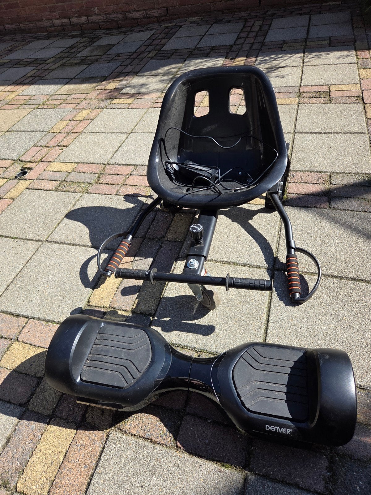 Denver Hoverboard met zitje - Zo goed als nieuw, Ophalen of Verzenden, Zo goed als nieuw, Overige typen, Denver