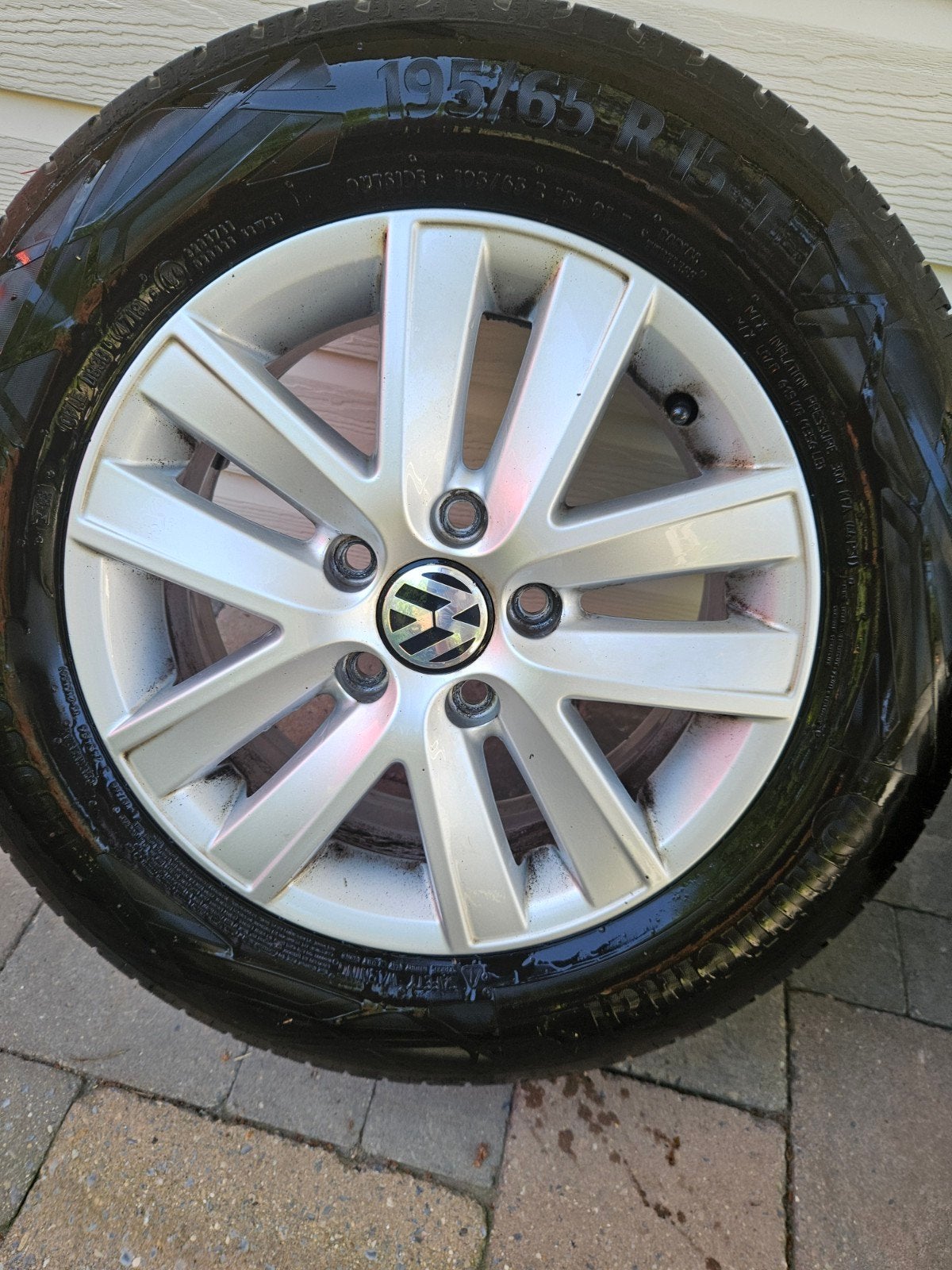 Vw velgen 15", Gebruikt, 15 inch, Banden en Velgen, Ophalen of Verzenden