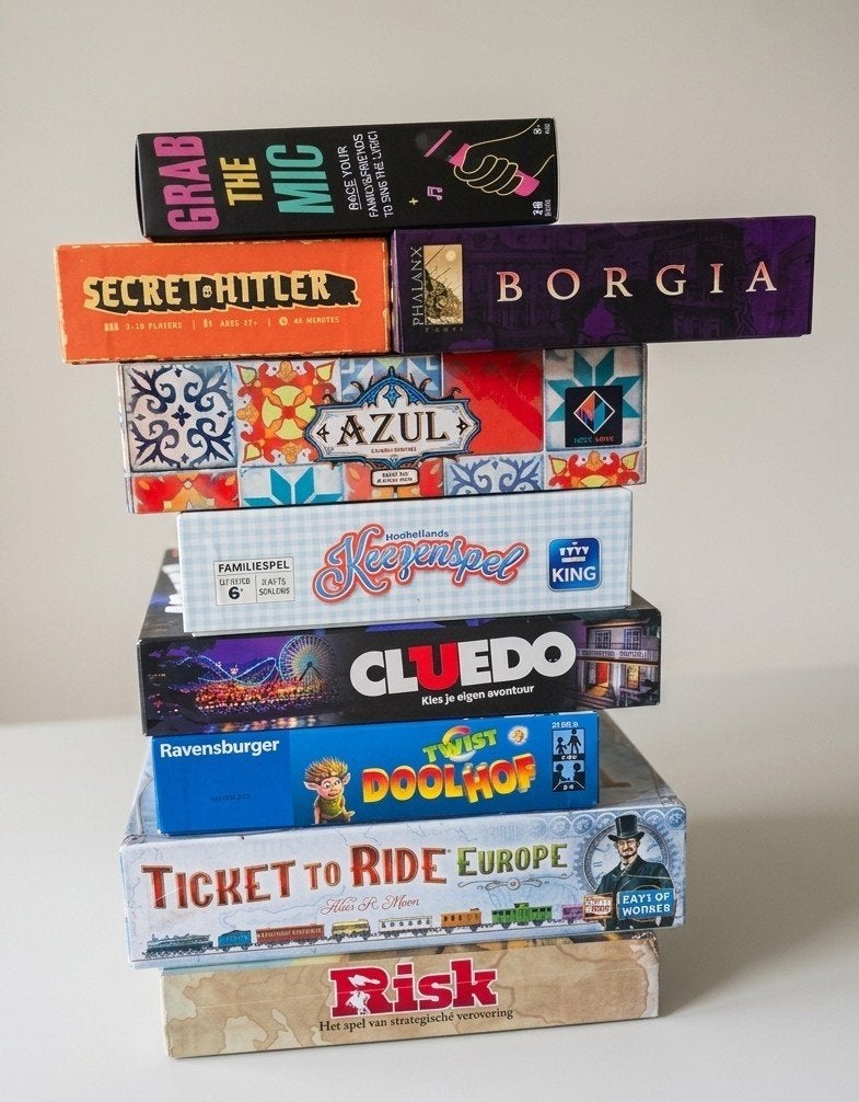Diverse bordspelletjes  (7 stuks), Een of twee spelers, Ophalen of Verzenden, Gebruikt
