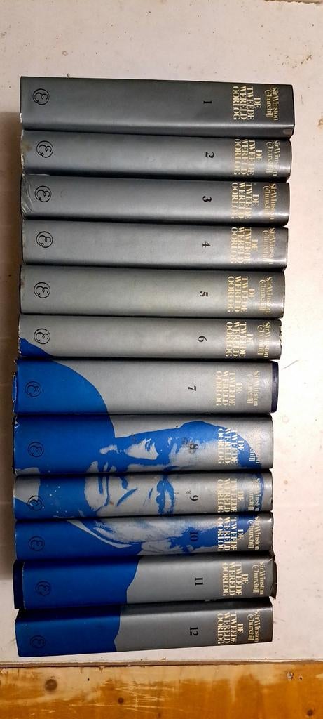 De Tweede Wereldoorlog - Sir Winston Churchill 12 delen, Ophalen of Verzenden, Tweede Wereldoorlog, Gelezen, Algemeen