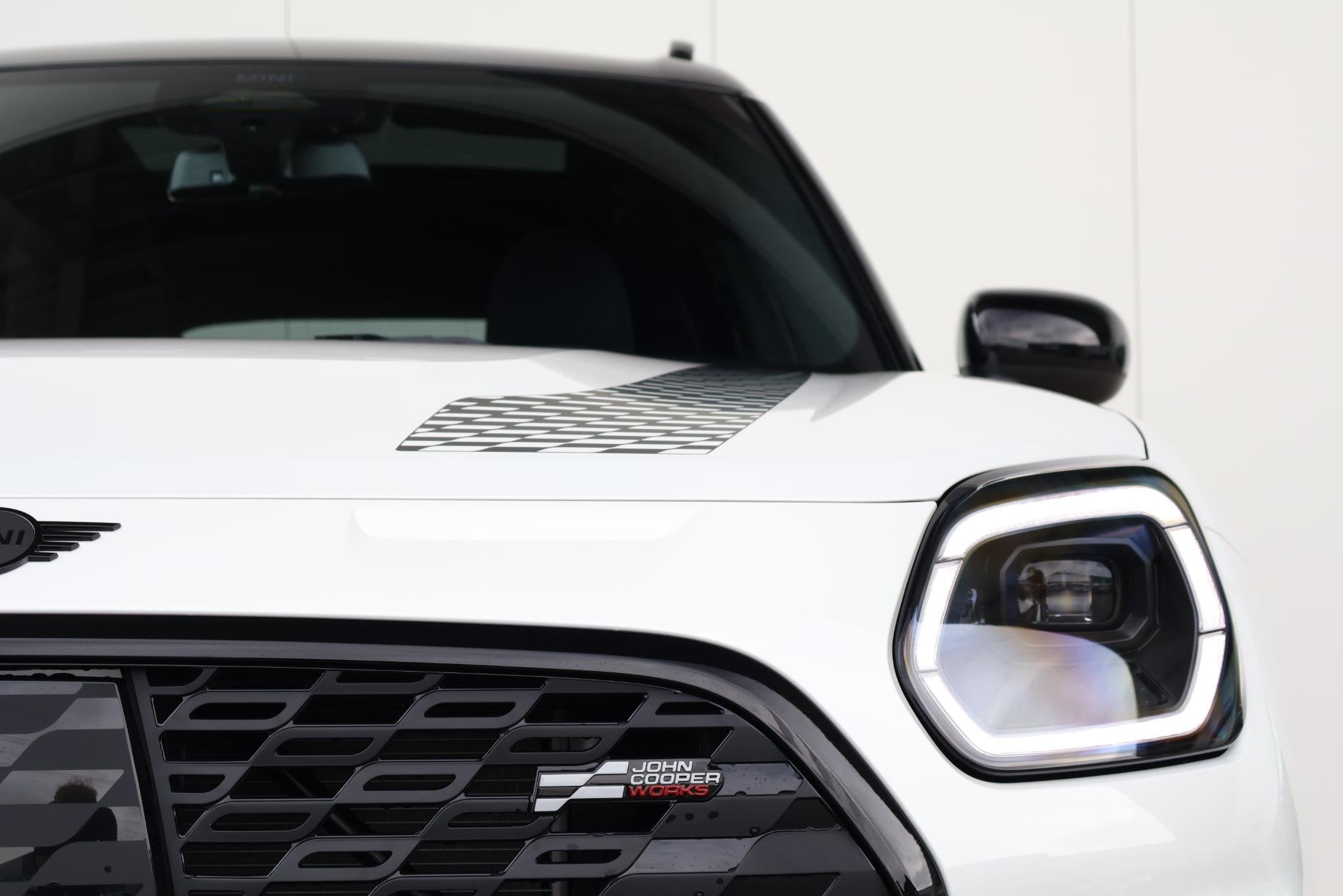 MINI Countryman C | Pakket M + John Cooper Works Uitvoering, Stof, Wit, Bedrijf, Nieuw