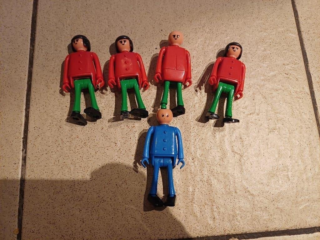 Vintage Play-big playmobiel popjes, Kinderen en Baby's, Speelgoed | Playmobil, Ophalen of Verzenden, Gebruikt