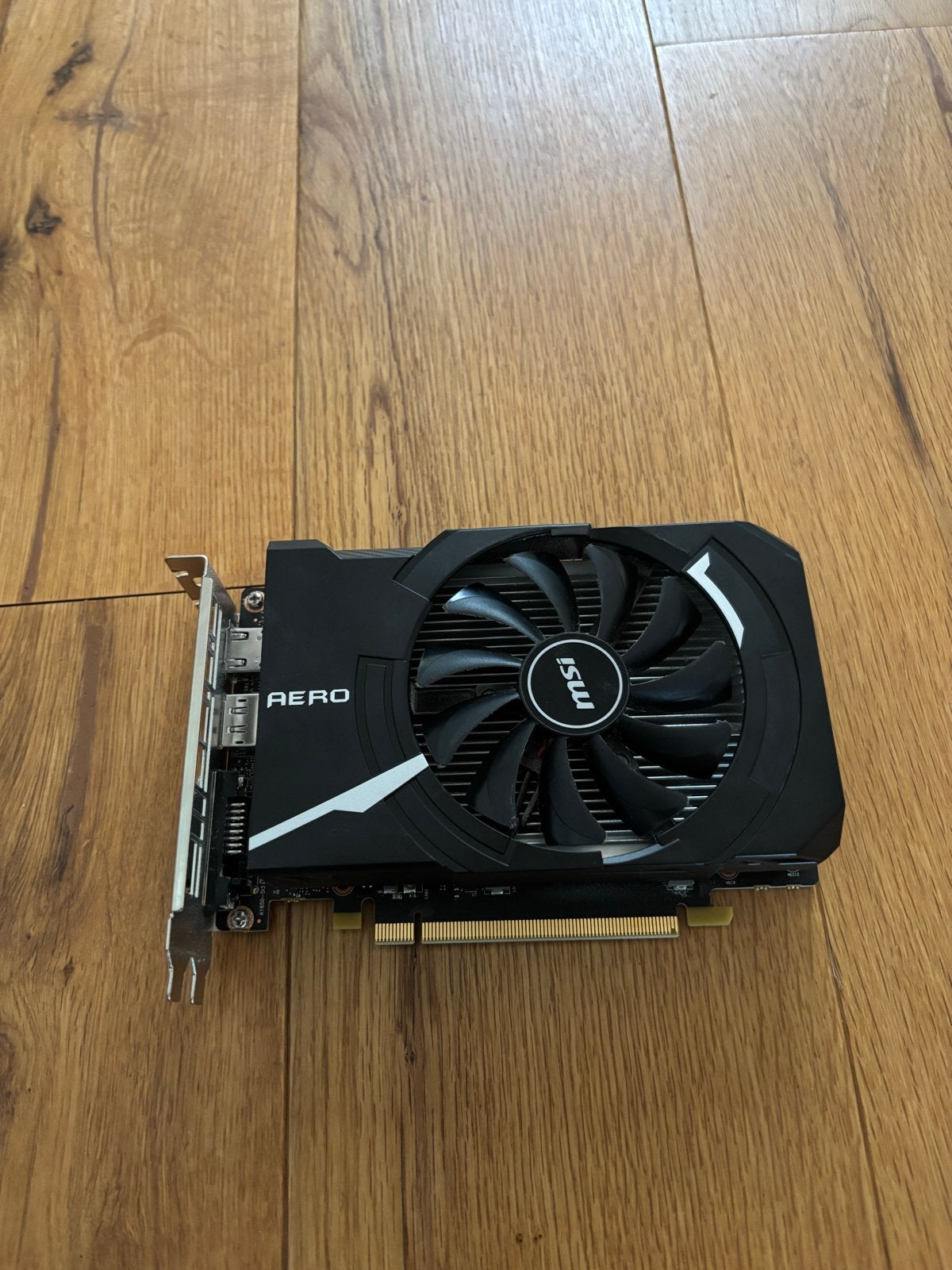 MSI GeForce GTX 1650 AERO ITX 4G OC Videokaart, PCI-Express 3, Gebruikt, HDMI, Ophalen of Verzenden