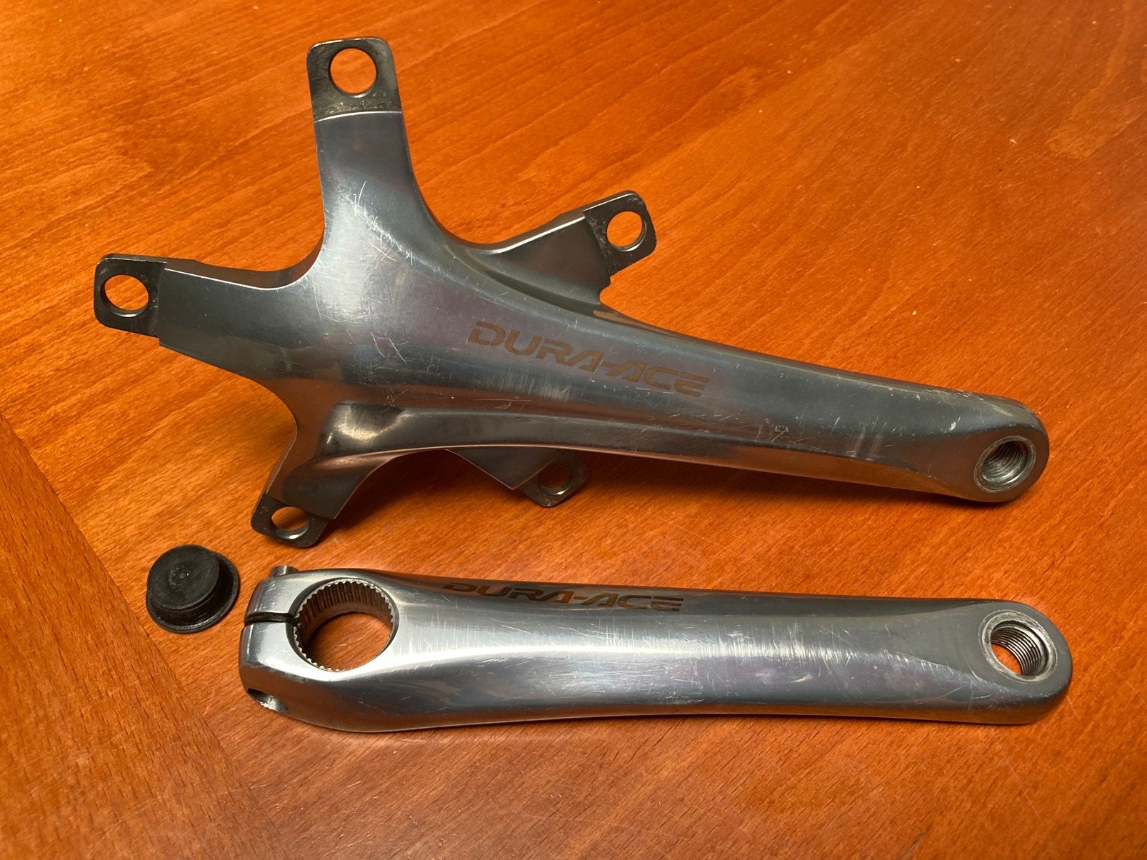 Shimano Dura Ace crankstel fc 7800/ 7803, Fietsen en Brommers, Fietsonderdelen, Crankstel of Pedalen, Gebruikt, Ophalen of Verzenden