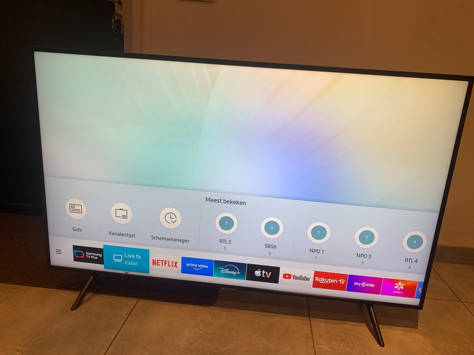Samsung UE58NU7100 58 inch 4K Ultra HD TV Smart Netflix, Ophalen, Samsung, Zo goed als nieuw, Info@samsung.nl
