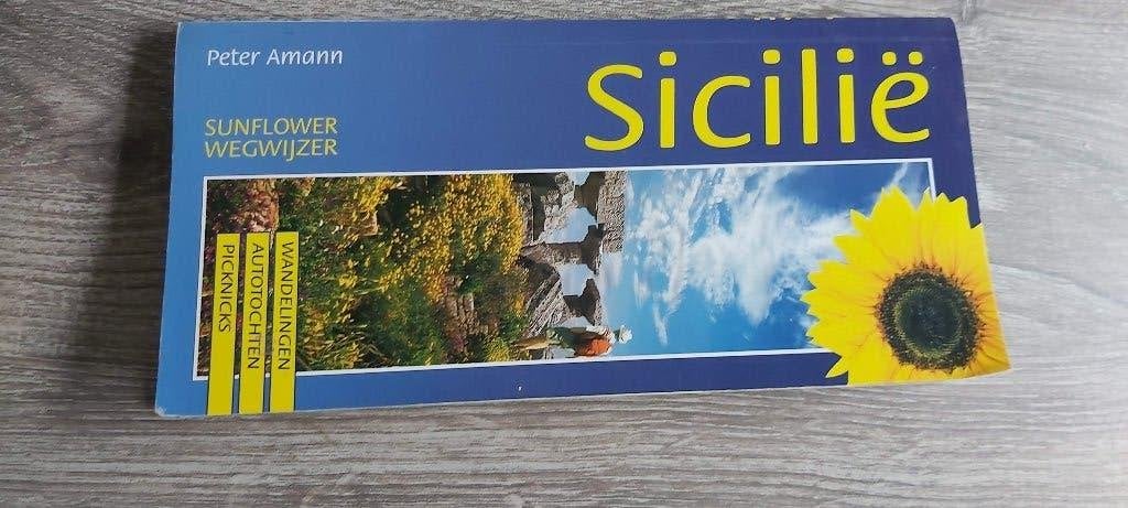 Sunflower Sicilië nederlands wandelingen en autotochten, Boeken, Reisgidsen, Gelezen, Fiets- of Wandelgids, Europa, Overige merken
