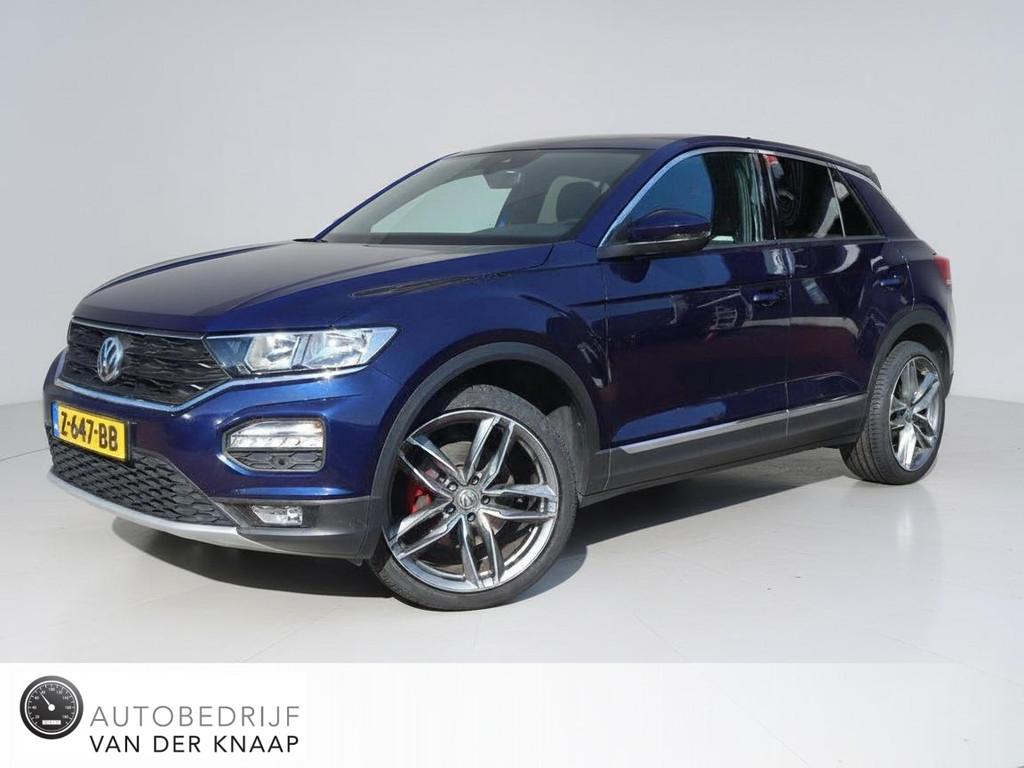 Volkswagen T-Roc 2.0 TSI 4Motion Sport | Cruise | Clima | Cr, Auto's, Volkswagen, Automaat, Gebruikt, 1984 cc, Blauw
