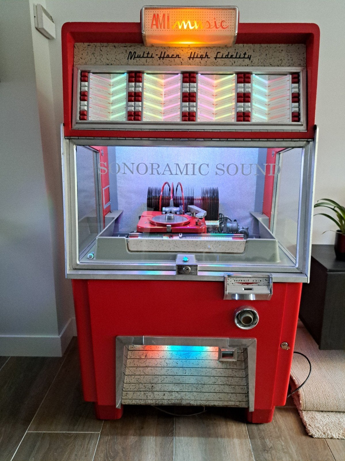 AMI F80 Jukebox, Verzamelen, Automaten | Jukeboxen, Ophalen, Gebruikt, 1950 tot 1960, Ami