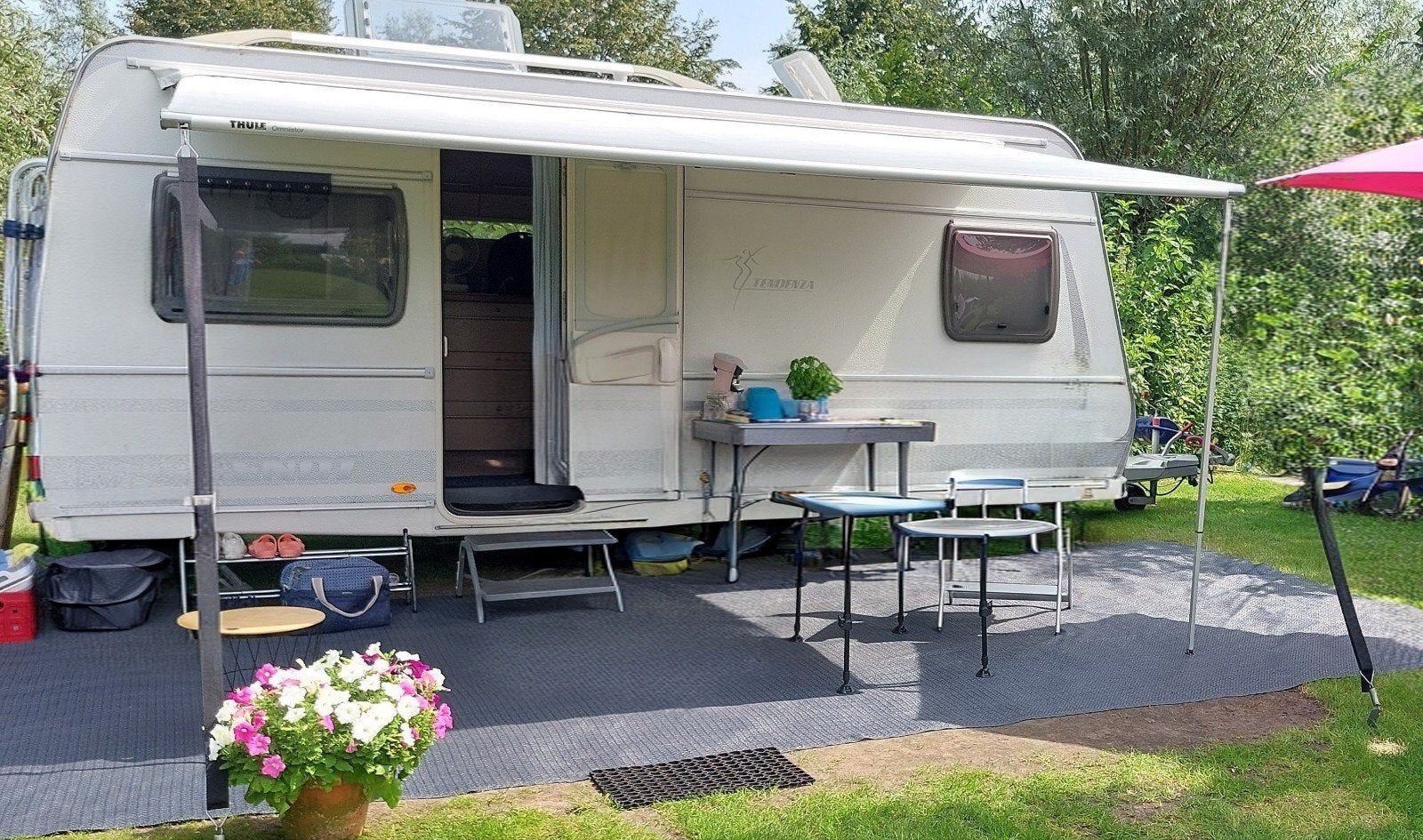 Omnistor luifel, Caravans en Kamperen, Caravan accessoires, Zo goed als nieuw, Ophalen of Verzenden