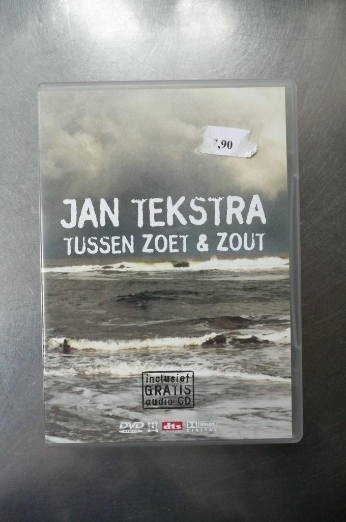 Jan Tekstra - Tussen Zoet En Zout + cd, Alle leeftijden, Ophalen of Verzenden, Zo goed als nieuw, Muziek en Concerten