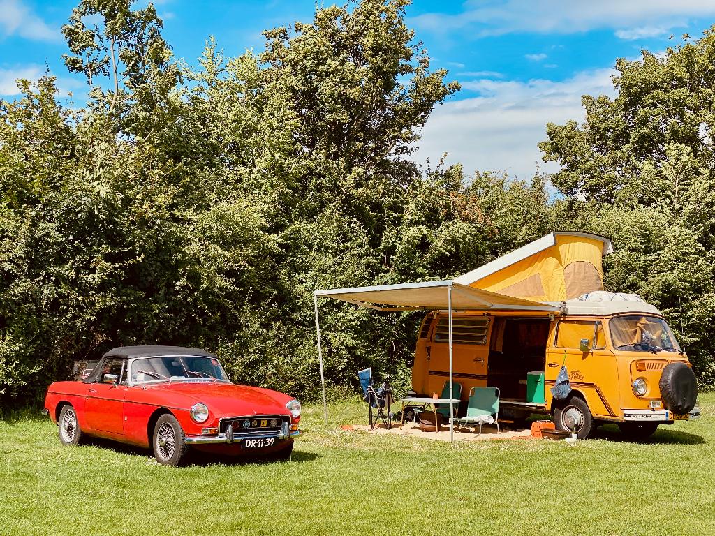 MG MGB Tourer RHD 1800cc 1972 Flame Red 2e eigenaar, Auto's, MG, Zwart, Cabriolet, Handgeschakeld, Particulier