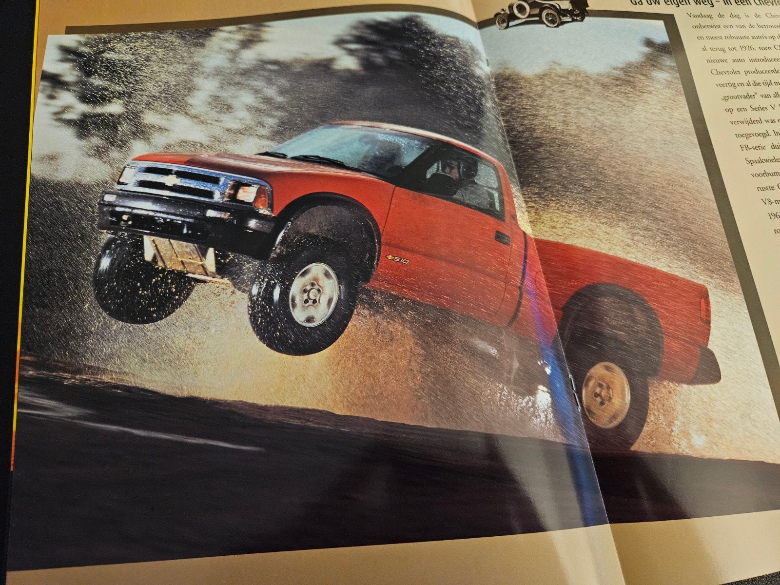 Brochure Chevrolet S-10 Pickup, Ophalen of Verzenden, Zo goed als nieuw, Chevrolet