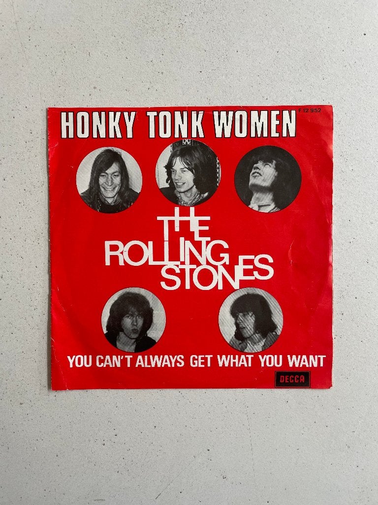 The Rolling Stones - Honky Tonk Woman, Originele persing, 7 inch, Ophalen of Verzenden, Zo goed als nieuw