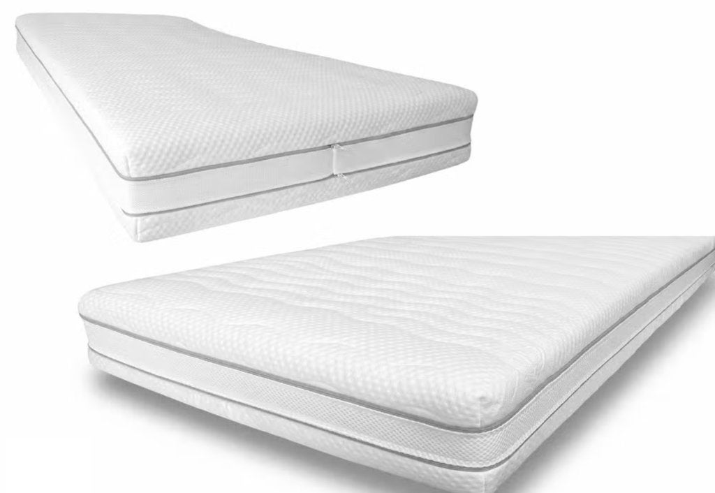 matras 7-zone pocketvering afdekking latex 90x220, Ophalen, 90 cm, Eenpersoons, Nieuw