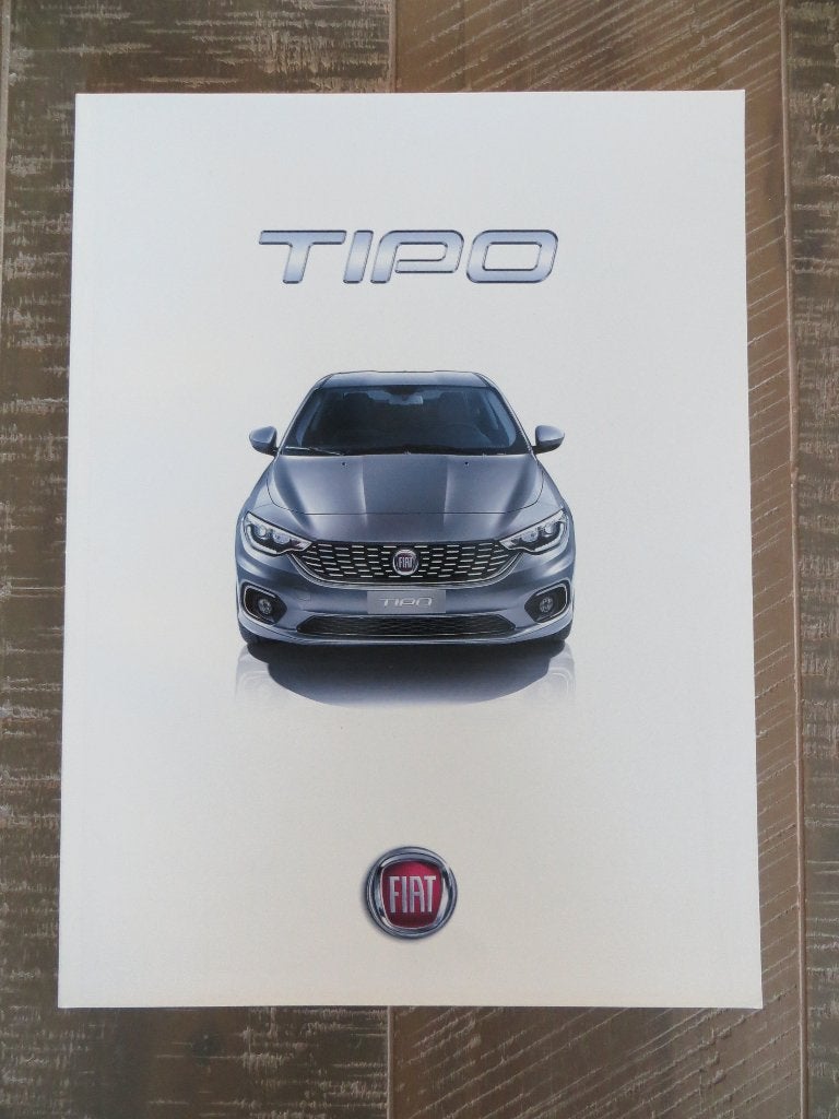 Brochure folder Fiat Tipo - zeer luxe zwaar papier, Ophalen of Verzenden, Zo goed als nieuw, Overige merken