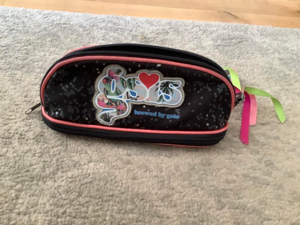 Gesus etui of toilettasje,vintage, Ophalen of Verzenden, Gebruikt