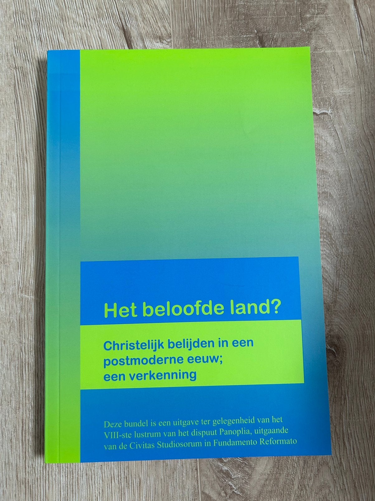 Het beloofde land? Christelijk belijden in postmoderne eeuw., Ophalen of Verzenden, Gelezen