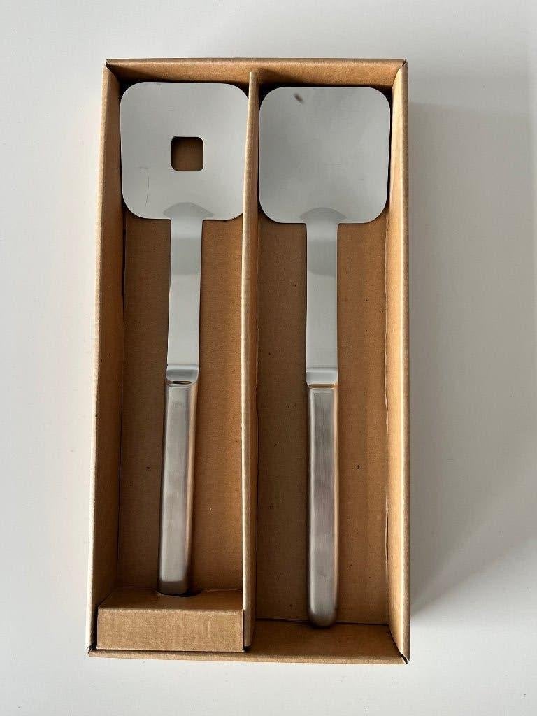 Alessi Slabestek FS09 RVS, Huis en Inrichting, Keuken | Bestek, Alessi, Bestekset, Ophalen of Verzenden, Rvs of Chroom