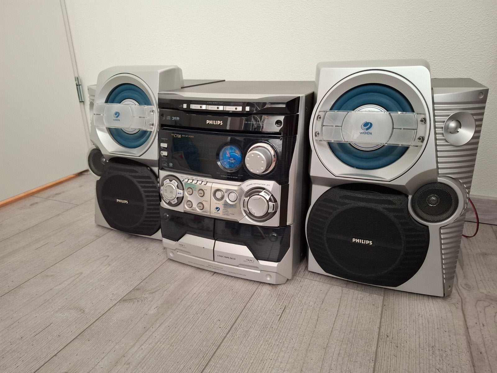 Vintage Philips Stereo Installatie