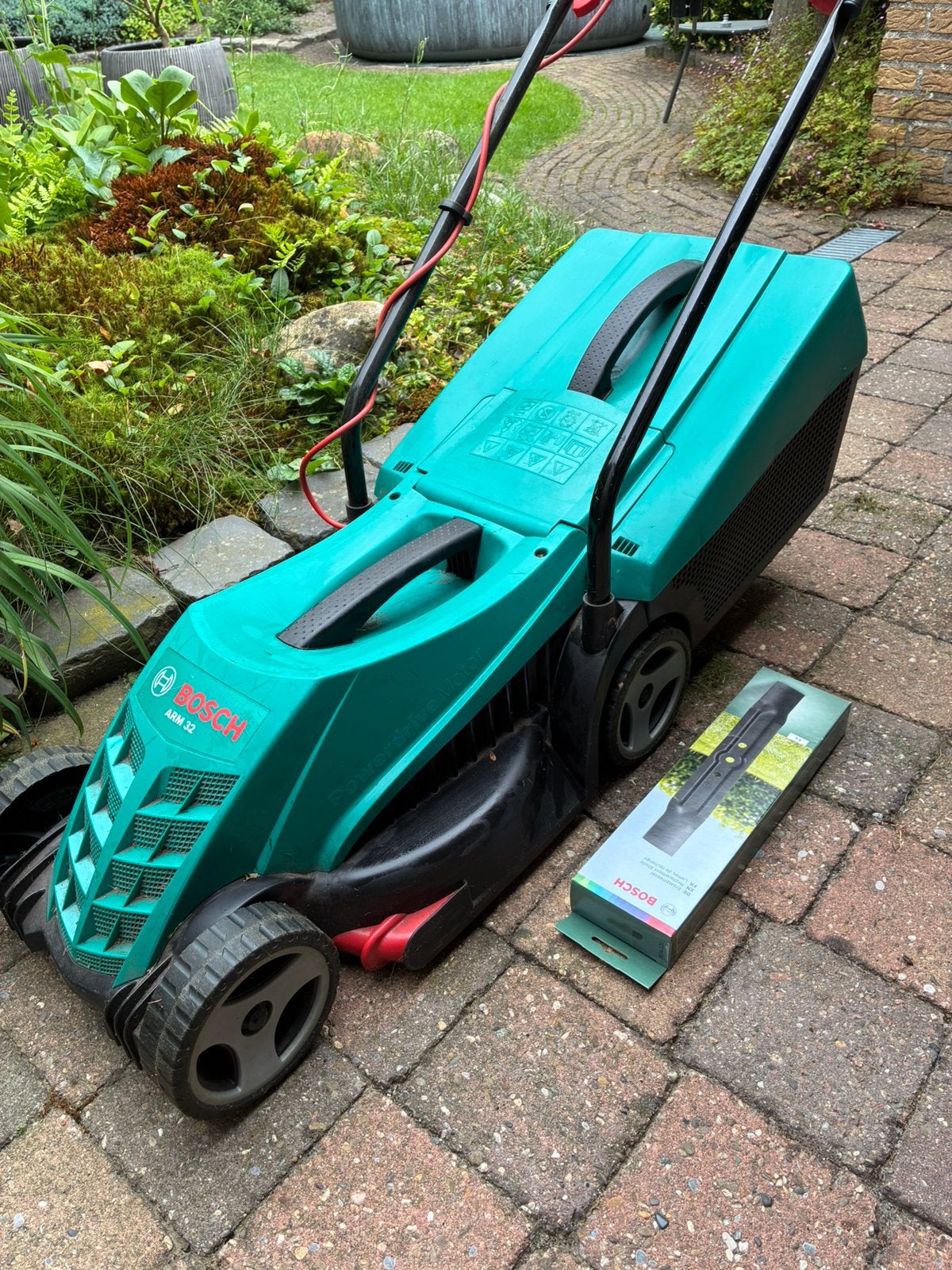 Bosch grasmaaier, Tuin en Terras, Grasmaaiers, Ophalen, Gebruikt