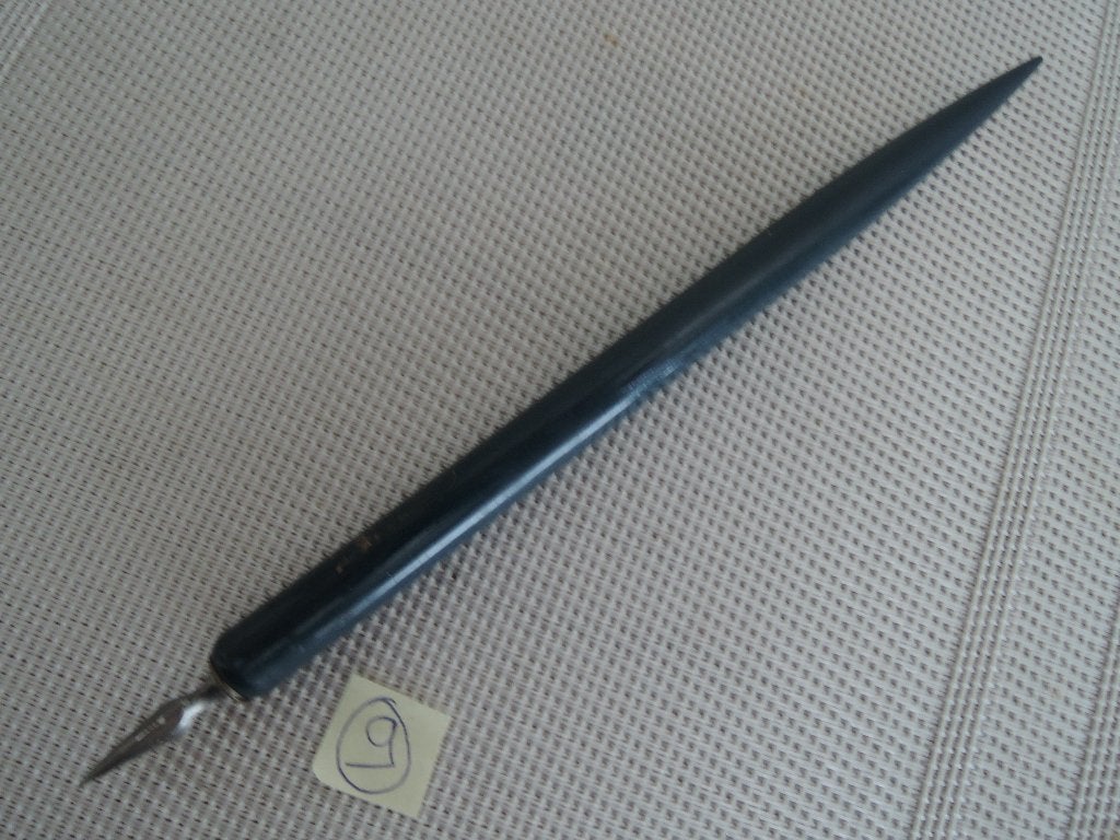 Ouderwetse blauwe kroontjespen (9), Antiek en Kunst, Ophalen of Verzenden