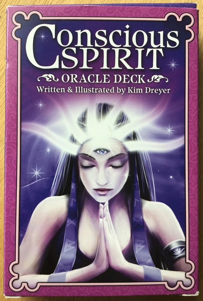 Conscious Spirits orakeldeck - Kim Dreyer - ZGAN, Ophalen of Verzenden, Zo goed als nieuw, Tarot of Kaarten leggen, Overige typen