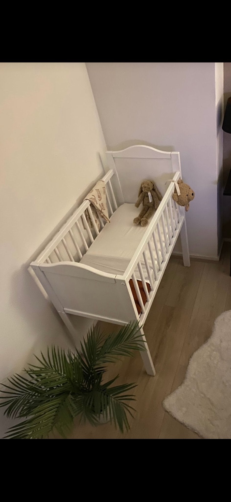 Fijn ledikantje met matras - Zo goed als nieuw 40x90, Ophalen, Zo goed als nieuw, Ledikant