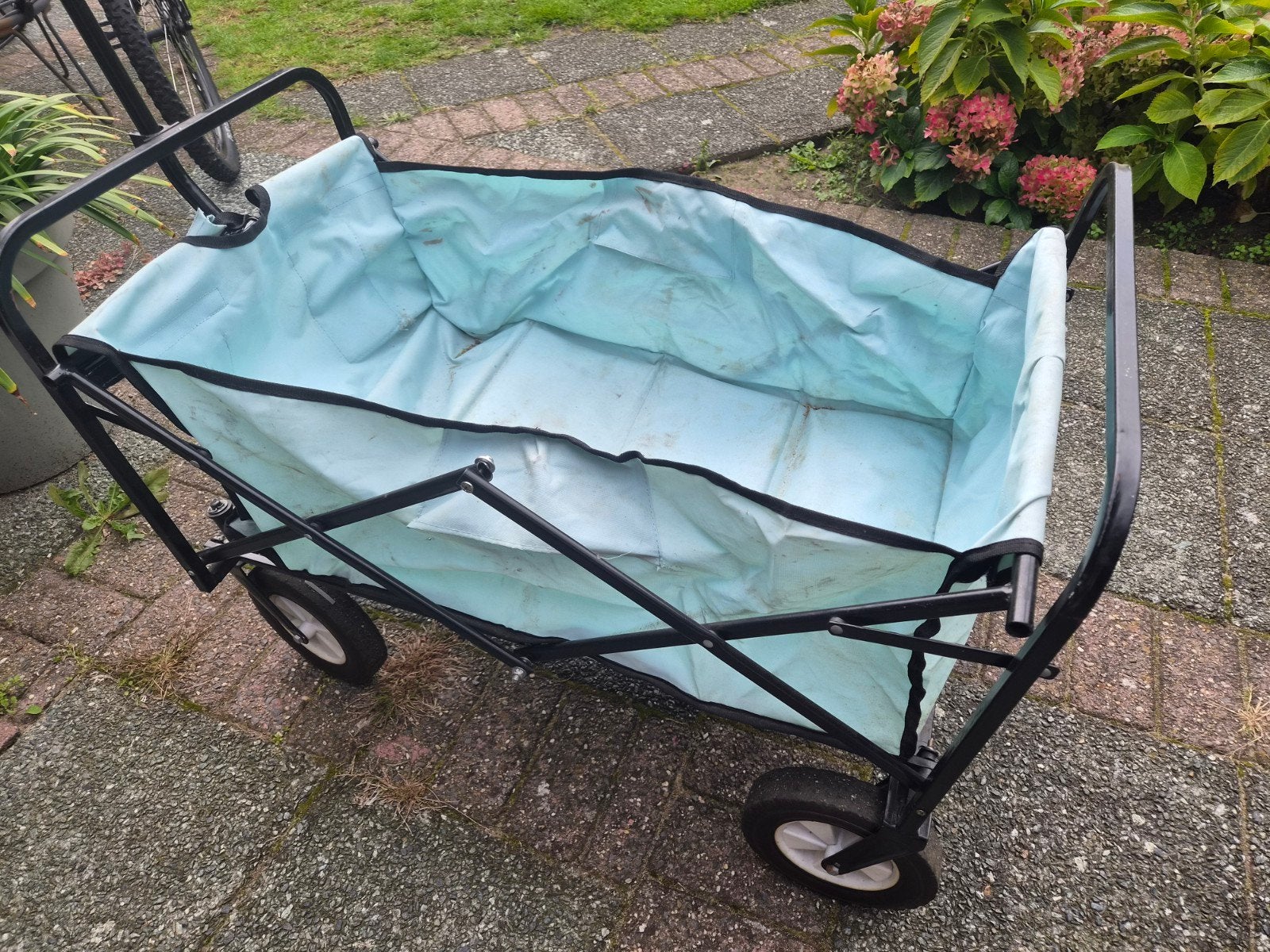 Opvouwbare bolderkar - Ideaal voor strand of boodschappen, Ophalen, Opvouwbaar, Gebruikt