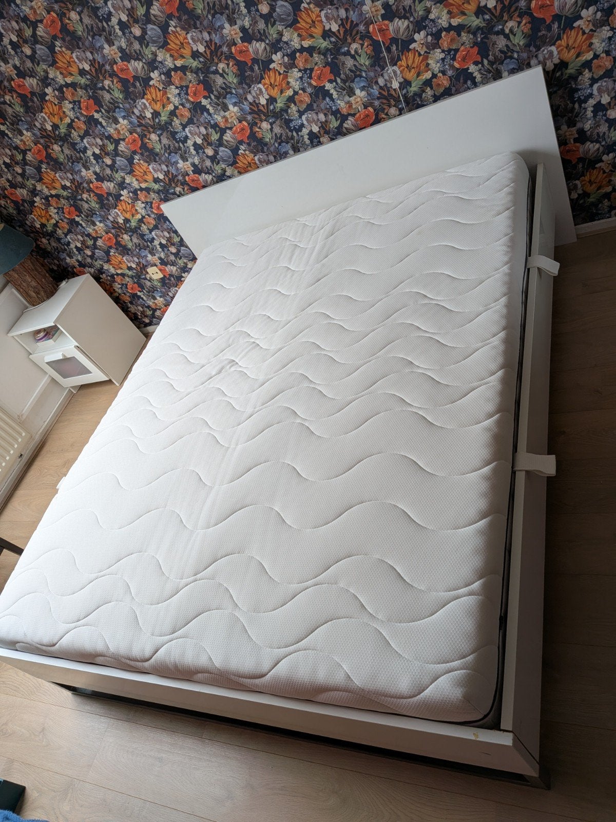 Tweepersoons bed 200x160cm (lxb), Ophalen, Gebruikt, Tweepersoons, Bedbodem