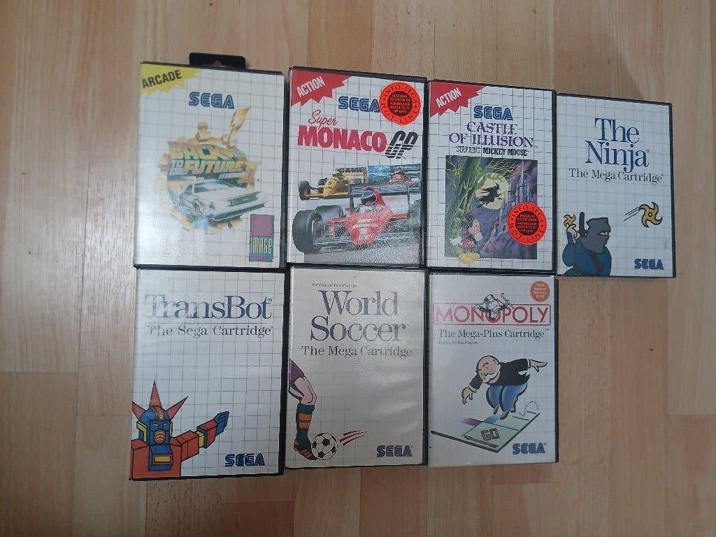 Sega master system spellen lot, Avontuur en Actie, 1 speler, Ophalen of Verzenden, Zo goed als nieuw