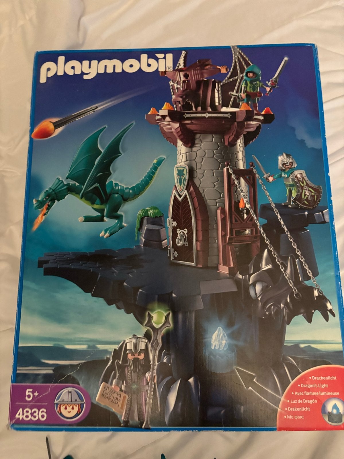 Playmobil Drakenburcht 4836, Ophalen of Verzenden, Gebruikt, Jongen of Meisje