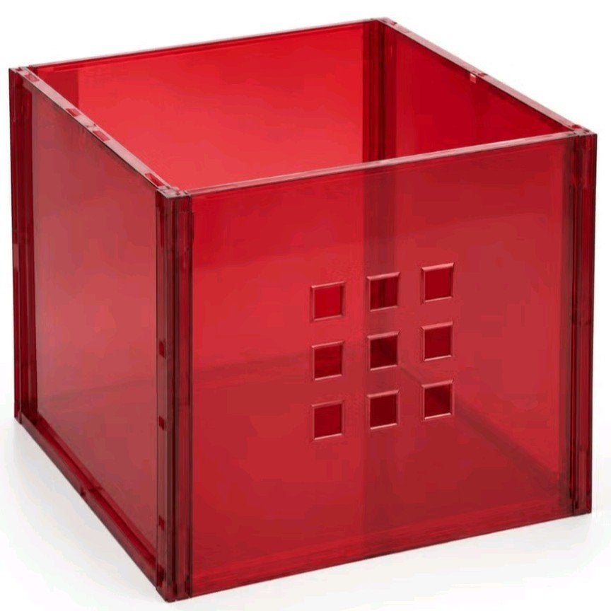 Ikea Lekman rood bak box, Ophalen