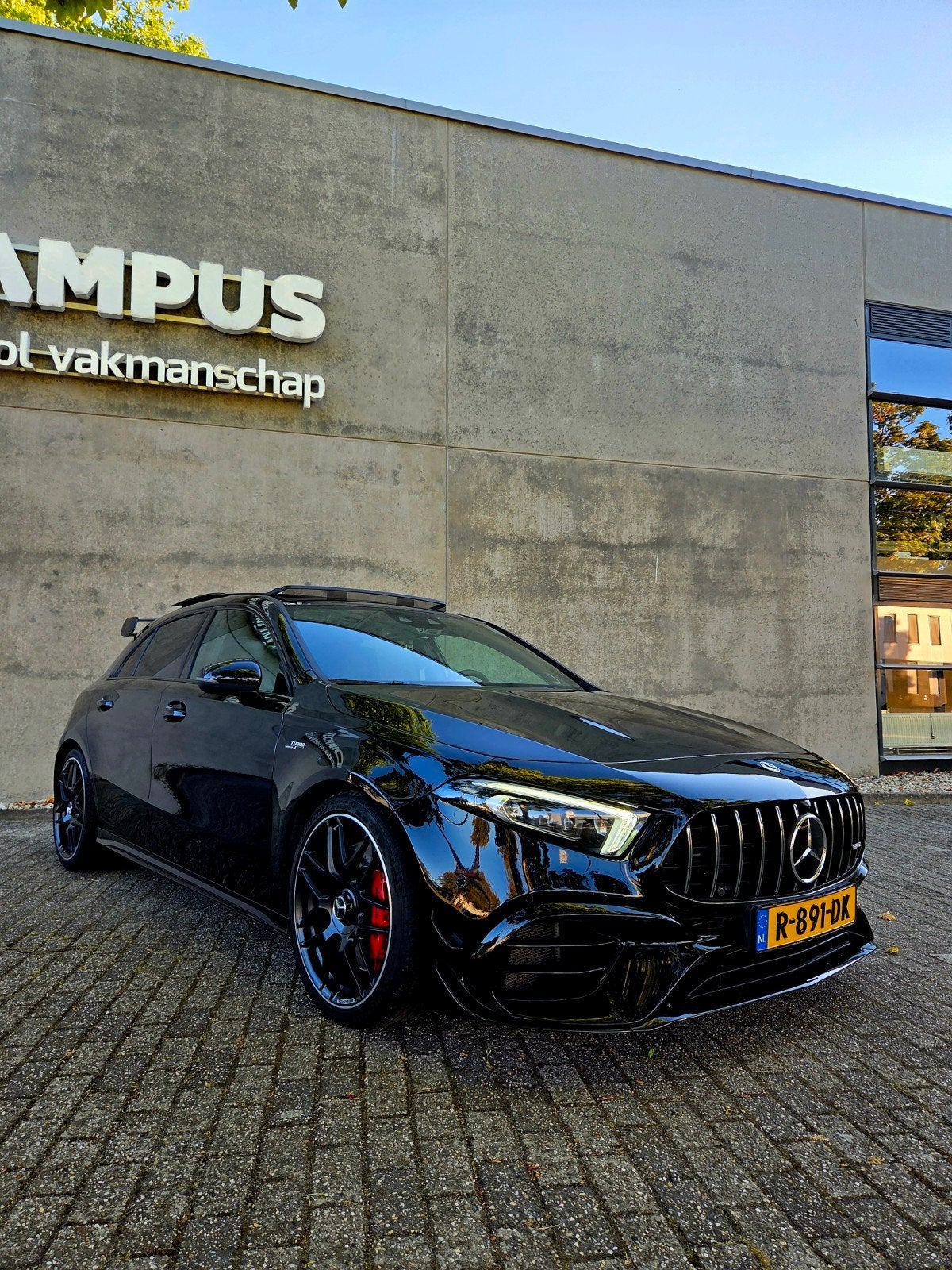 Mercedes A-klasse AMG A45 S 4MATIC+ Premium Plus, Auto's, Automaat, Vierwielaandrijving, Particulier, Dealer onderhouden