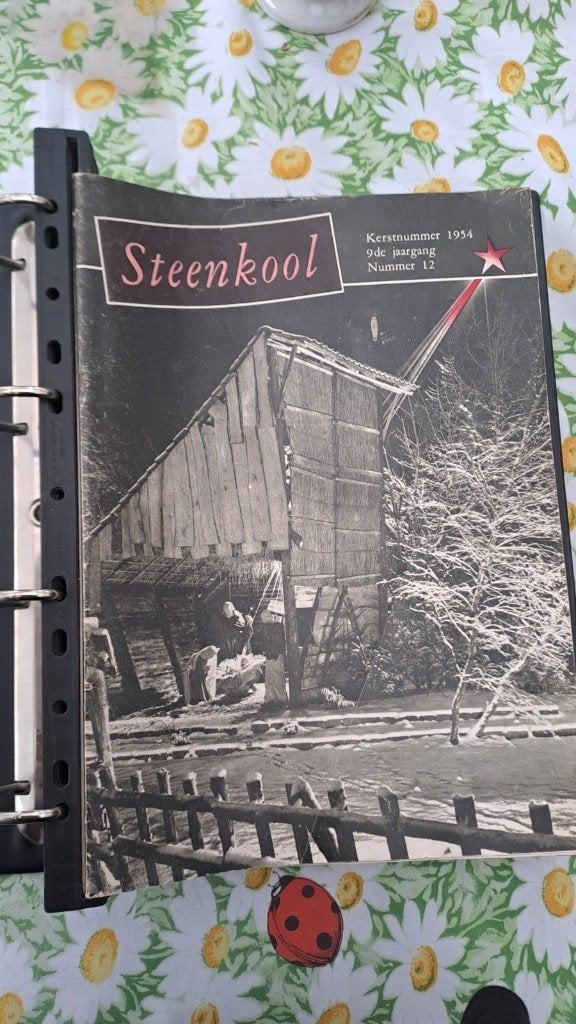Vintage Steenkool bedrijfstijdschrift 1954 en 1955 - 1956, Boeken, Ophalen of Verzenden, Zo goed als nieuw