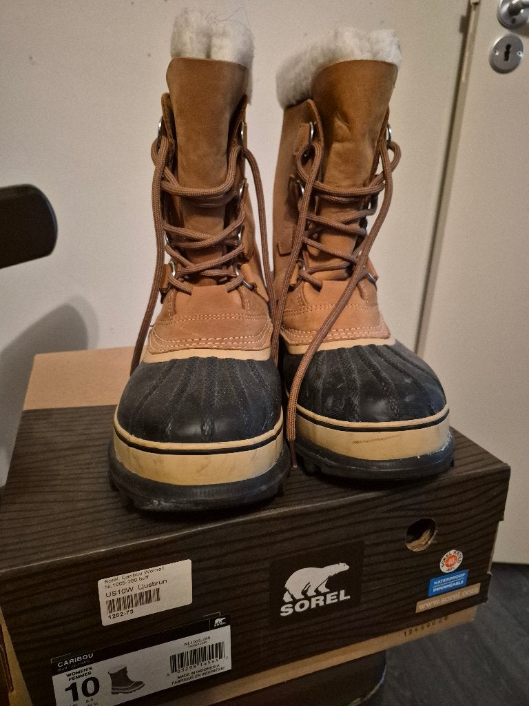Snowboots sorel maat 41, Kleding | Dames, Schoenen, Bruin, Snowboots, Zo goed als nieuw, Sorel