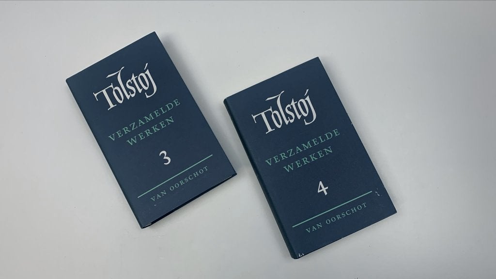 Tolstoj – Verzamelde Werken deel 3 en 4 (Oorlog en Vrede), Gelezen, Wereld overig, Leo Tolstoj, Ophalen of Verzenden
