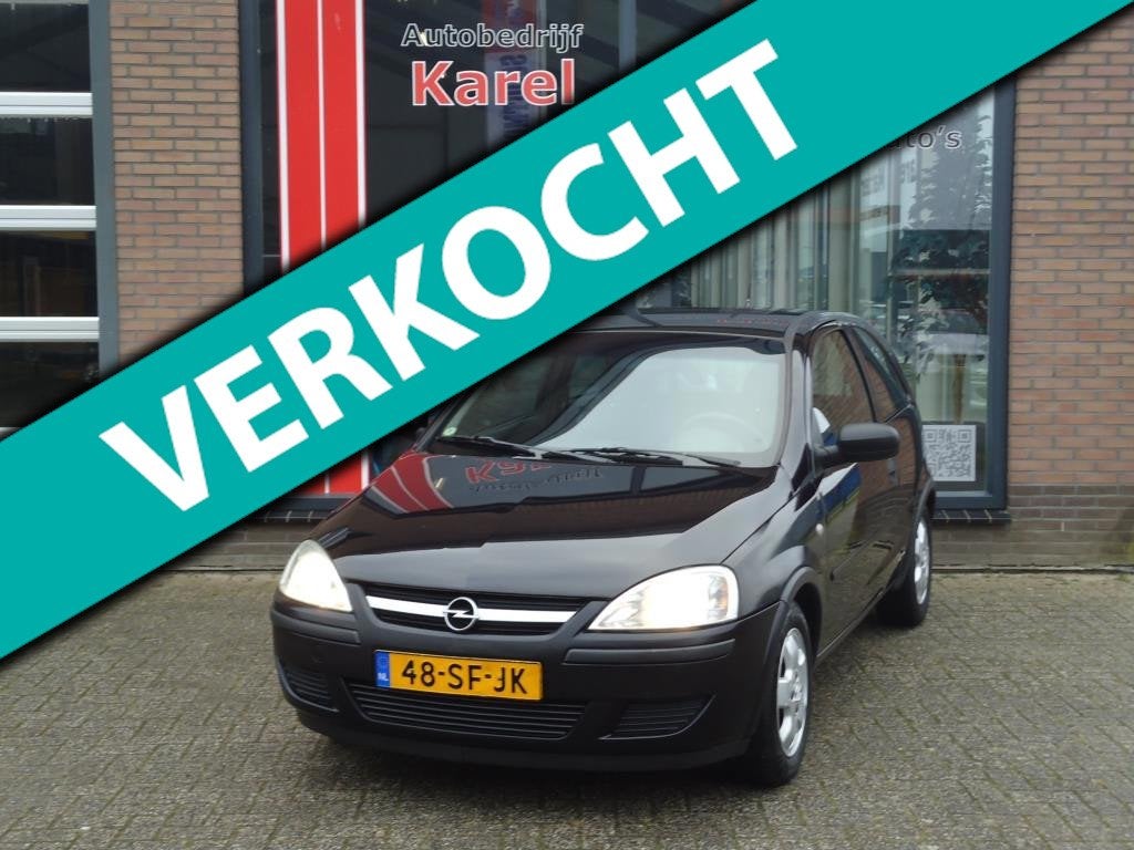 Opel Corsa 1.2-16V Essentia *TREKHAAK* *APK T/M 04-06-2027*, Auto's, Opel, Bedrijf, Te koop, Corsa, ABS, Airbags, Centrale vergrendeling