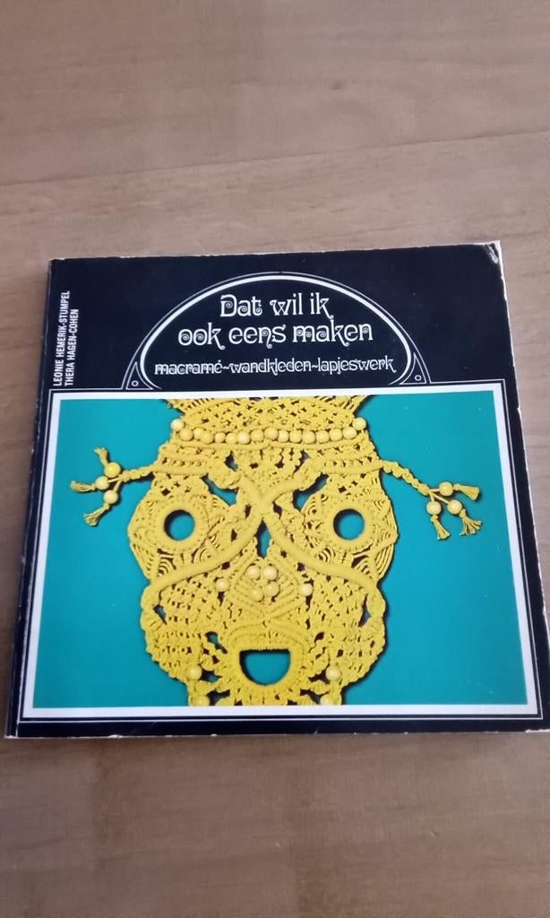 Macrame wandkleden lapjes werk, Ophalen of Verzenden