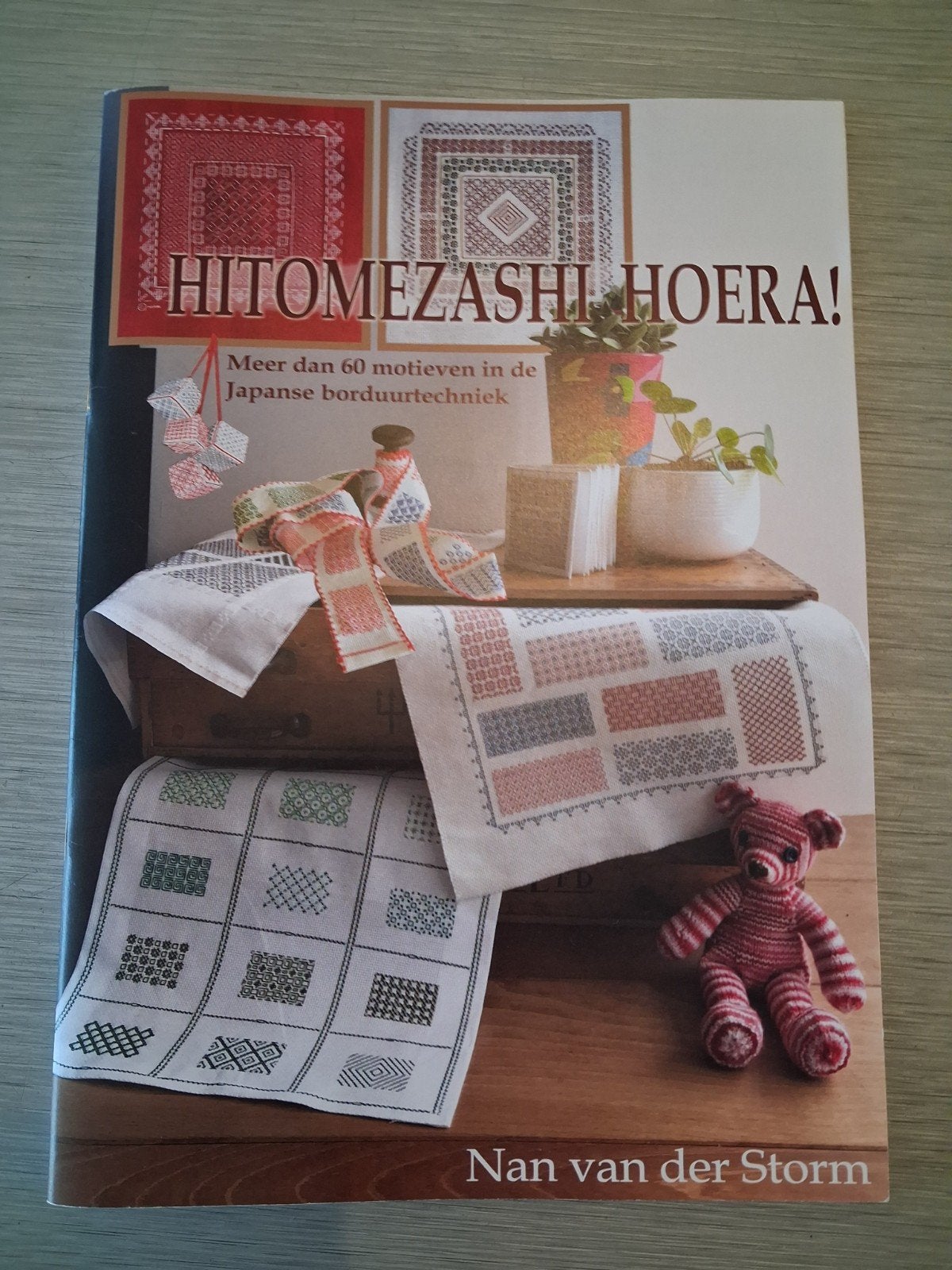 Hitomezashi Hoera! Japans borduren - Nan van der Storm, Ophalen of Verzenden