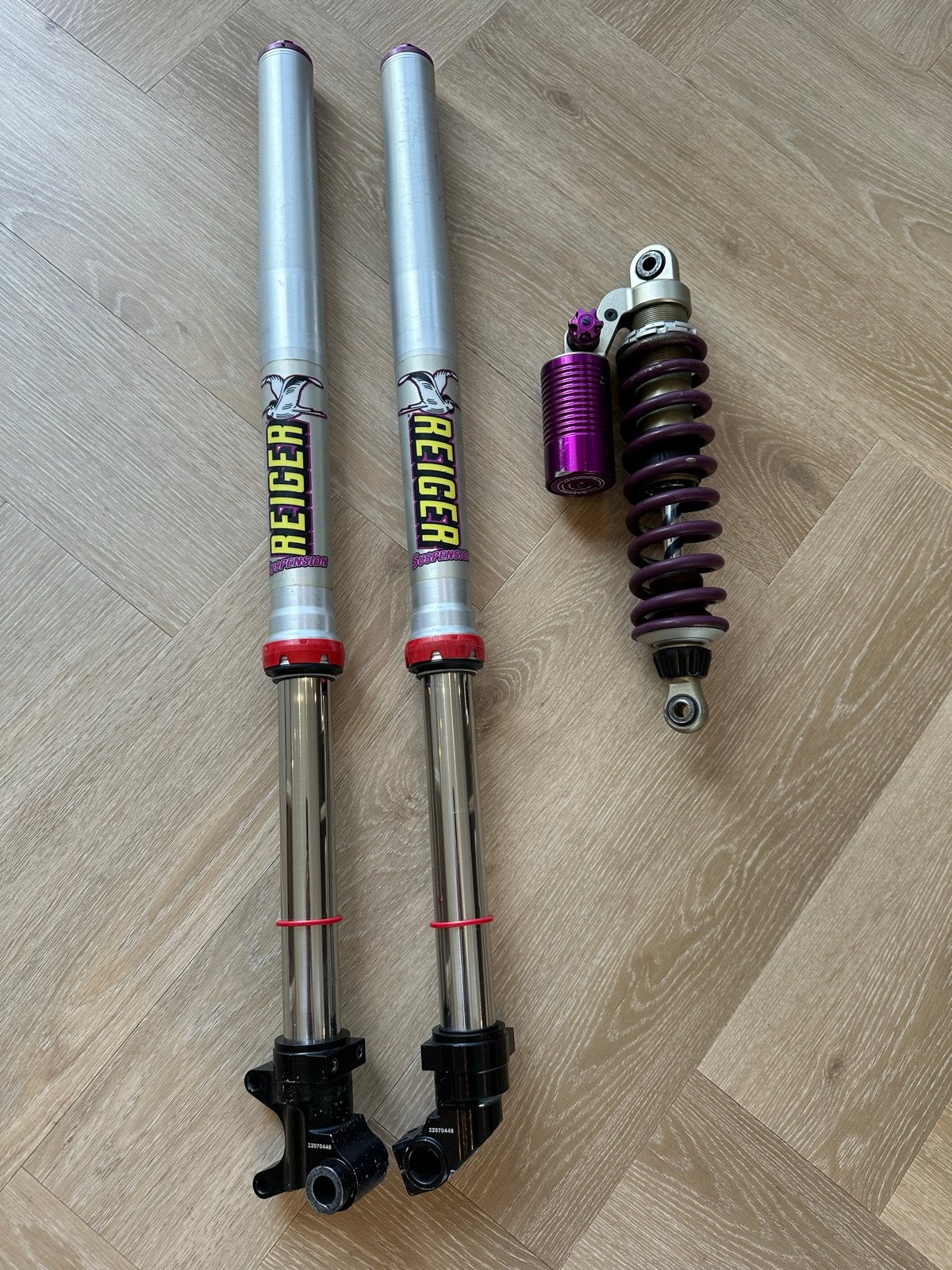 Reiger veringset SX65 TC65 MC65, Motoren, Ophalen, Gebruikt