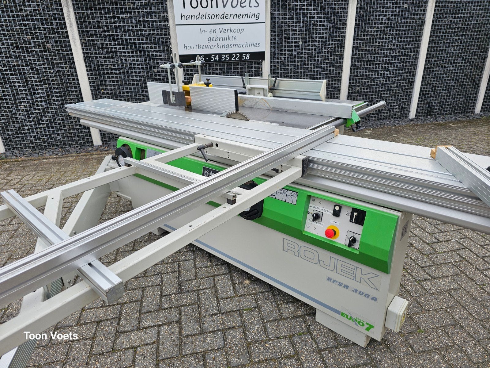 Combinatie machine 4 voudig Roltafel 320, Ophalen, Gebruikt, Rojek, 70 mm of meer