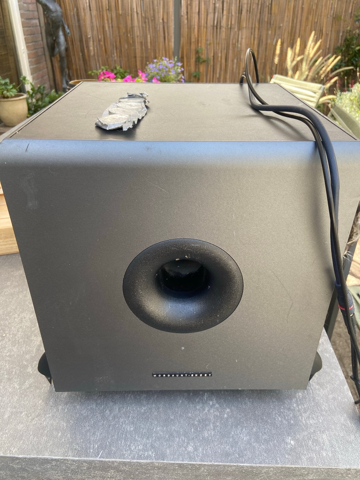 Mordaunt Short Subwoofer - Krachtige Bass voor Thuisbioscoop, Audio, Tv en Foto, Luidsprekers, Gebruikt, Subwoofer, Geschikt voor surround/home cinema