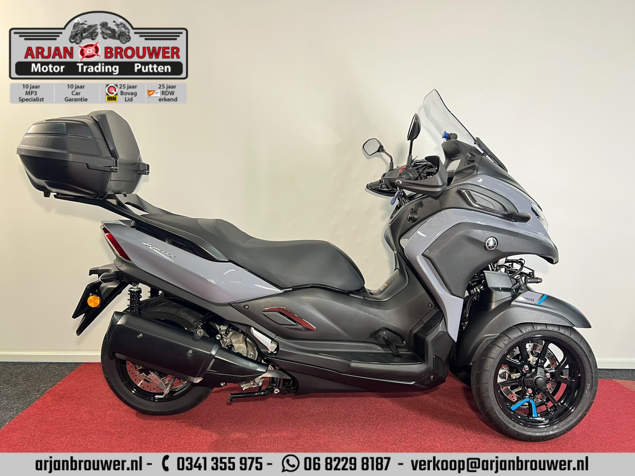 Yamaha Tricity 300 ABS, Scooter, Info@yamaha-motor.eu, 292 cc, Bedrijf