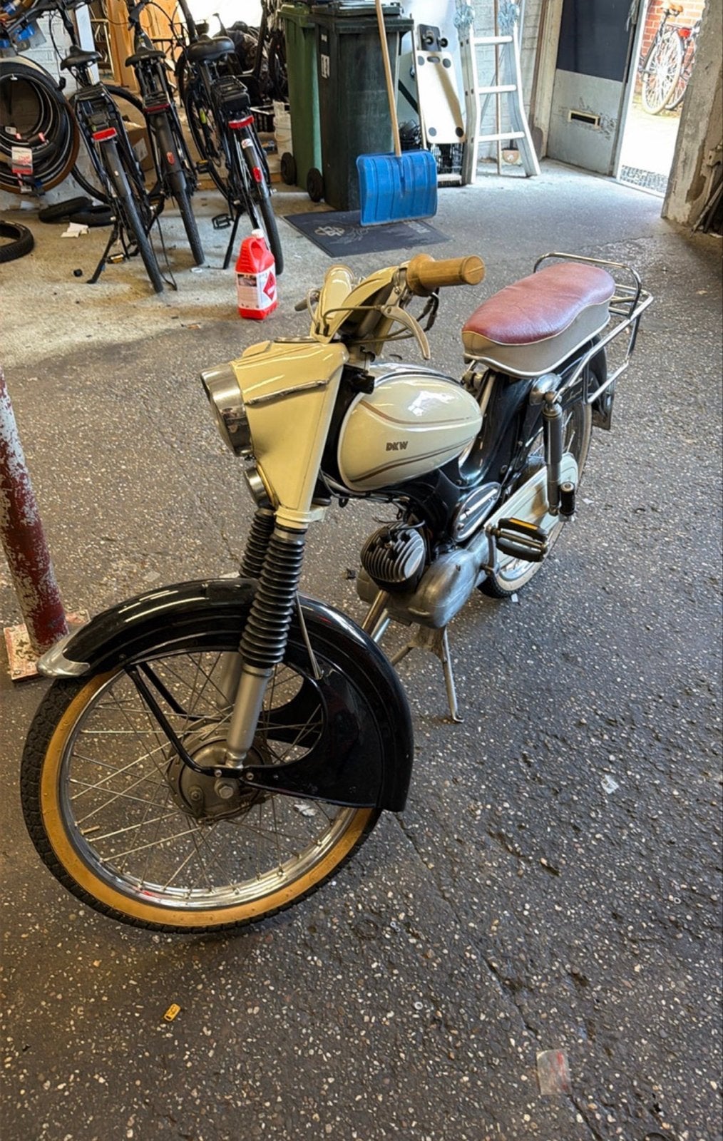 DKW Super Hummel uit 1961 - Klassieke bromfiets, Ophalen, Gebruikt, Maximaal 45 km/u