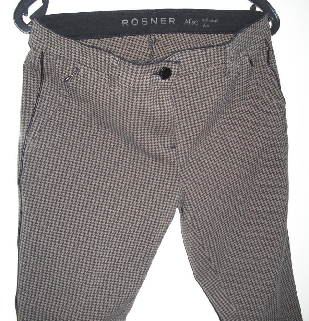 Bruin/beige geruite broek " ROSNER maat 40, Bruin, Ophalen of Verzenden, Rosner, Lang